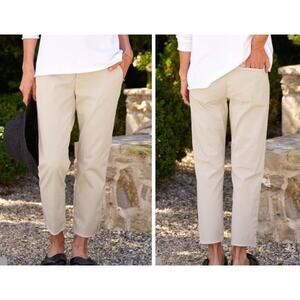 Frank & Eileen Cream Capris